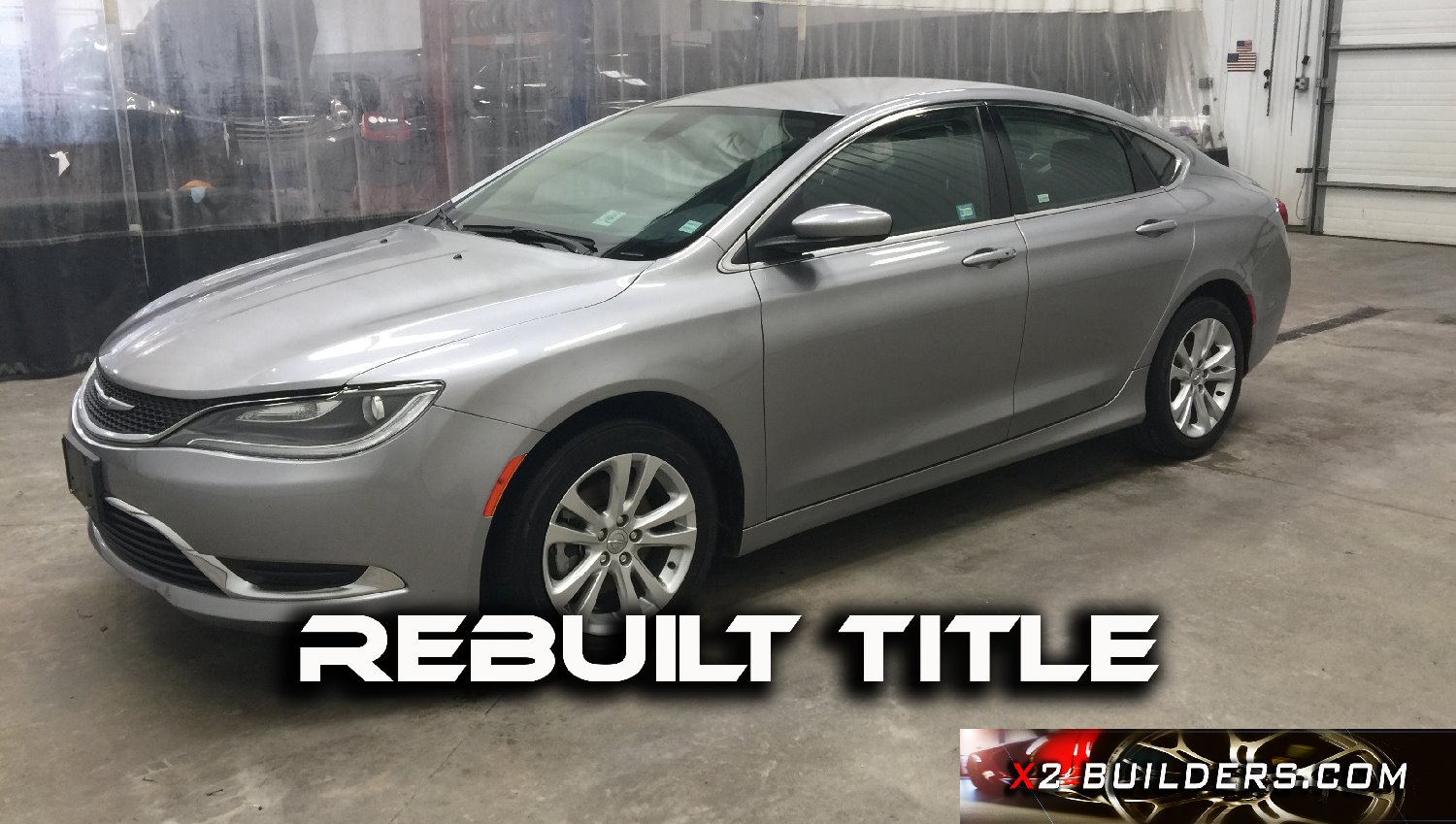 2016 Chrysler 200Limited   REBUILT TITLE